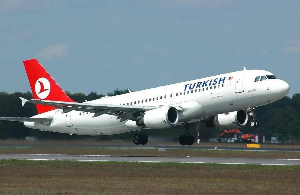Avión de Turkish Airlines