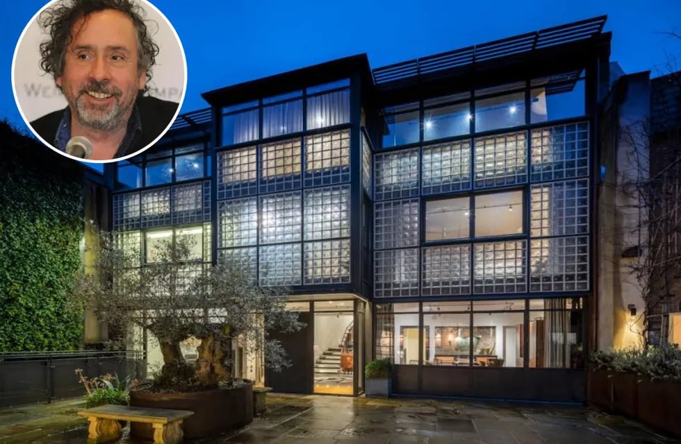 La mansión lujosa de Tim Burton que está a la venta