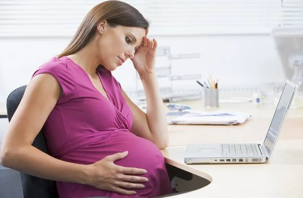 El estrés puede dañar al bebé durante el embarazo