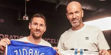 Messi y una charla de fútbol con Zidane organizada por Adidas