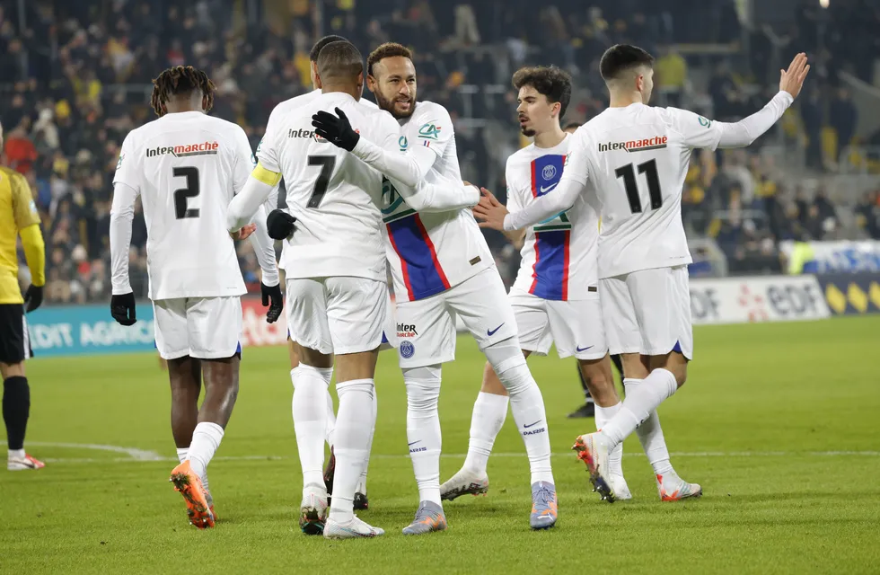 Mbappe y Neymar lideraron la goleada del PSG en Francia. (Prensa Paris Saint-Germain)