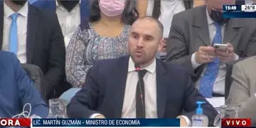Martín Guzmán en comisiones de Diputados