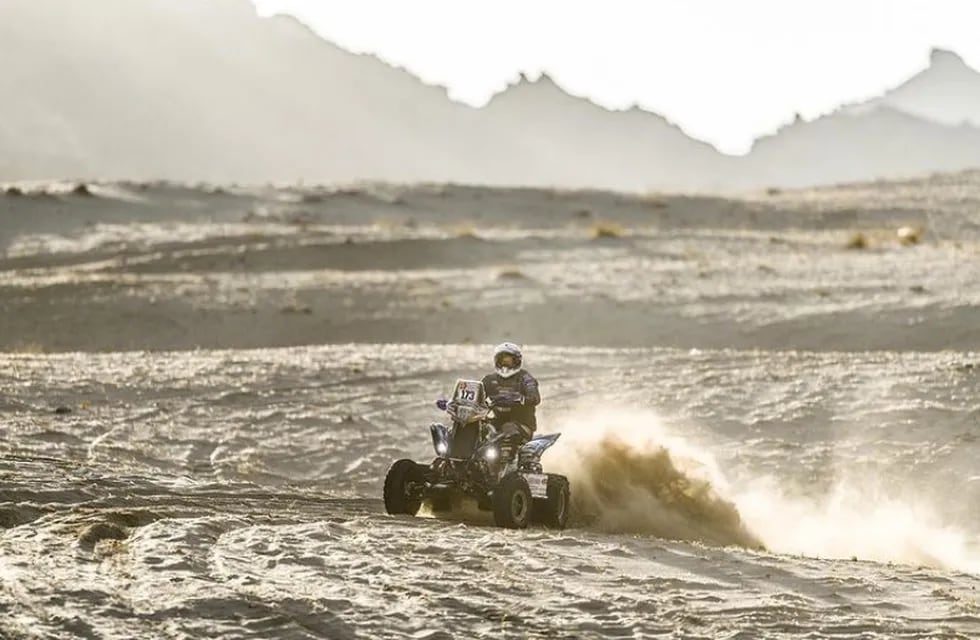 El argentino Pablo Copetti llegó segundo en la primera etapa del Dakar 2022 entre los Cuatriciclos. La victoria fue para Laisvydas Kancius.