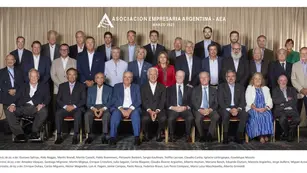 Los miembros de la Asociación de Empresarios Argentinos.