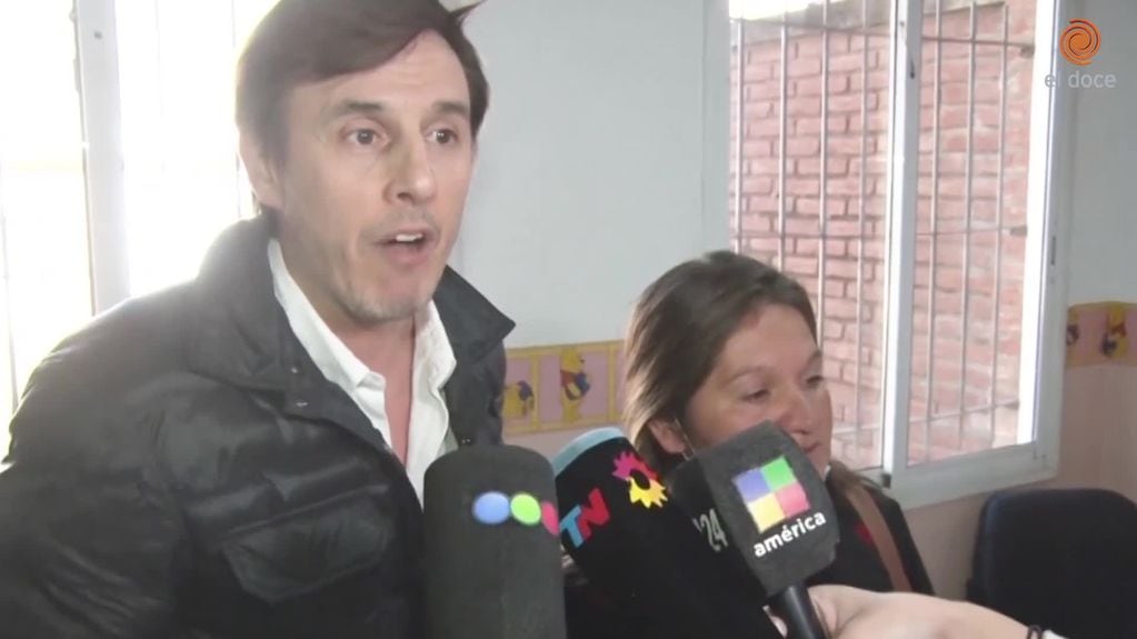 Roberto García Moritán sorprendió a todos en el Hospital Materno Neonatal. Foto: Web