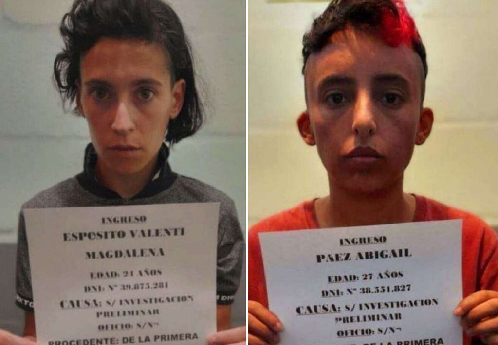 Magdalena Espósito Valenti y Abigail Páez, las mujeres acusadas de matar a golpes a Lucio Dupuy (5) - Gentileza