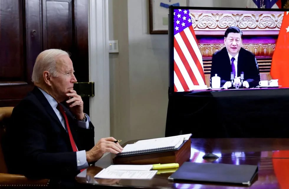 Joe Biden y XI Jinping, presidentes de EE.UU. y China respectivamente.