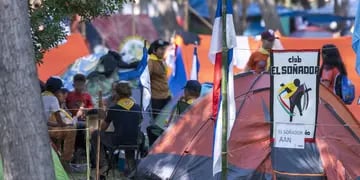 Un campamento en Rivadavia alertó sobre casos de dengue.