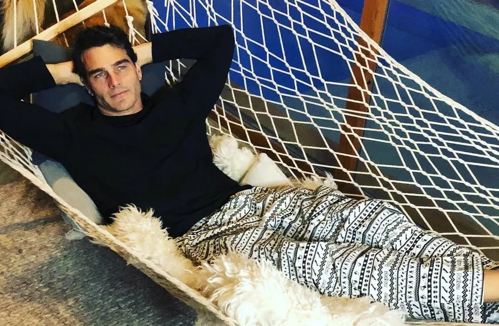 Drago en un momento de relax en su casa de Nordelta. (Instagram).