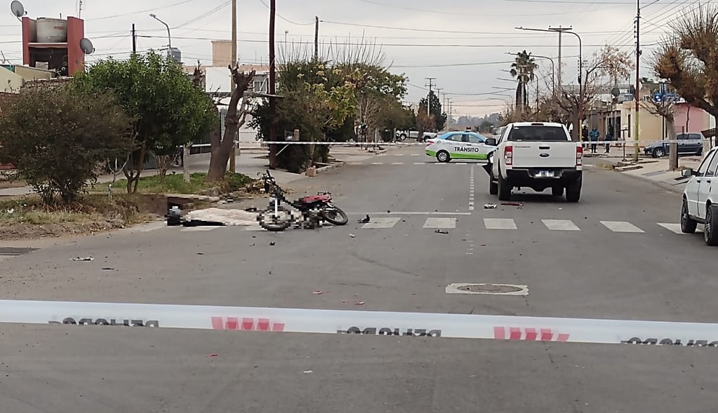 Un motociclista murió tras una choque en Maipú - Fuentes policiales