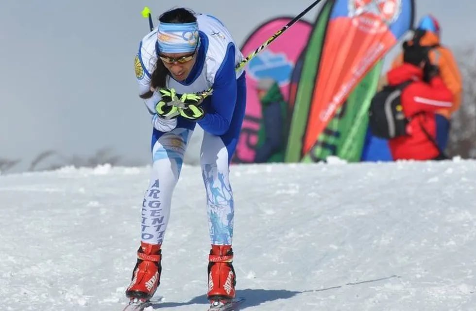 Cecilia Domínguez, primera fondista argentina en esquí en los Juegos Olímpicos de invierno