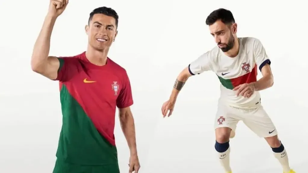 La camiseta de Portugal /Gentileza TyC Sports