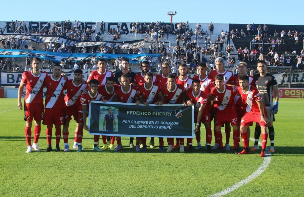 Deportivo Maipú igualó 0-0 con Estudiantes de Buenos Aires en Caseros. / Gentileza: Prensa CDM.
