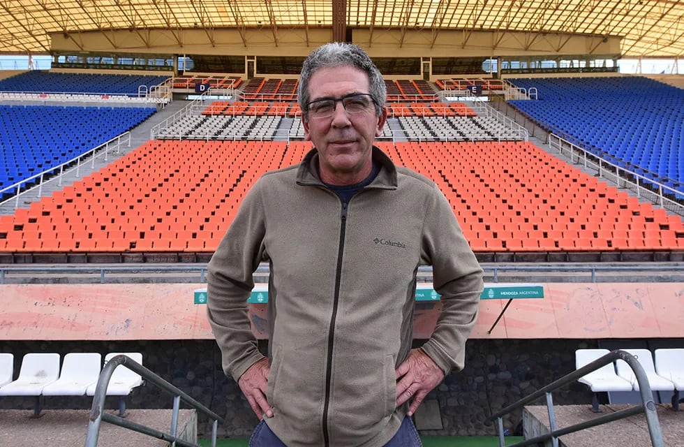 Federico Chiapetta, subsecretario de Deportes, Estadio Malvinas Argentinas.