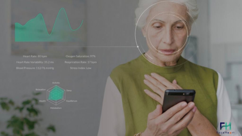 Faceheart, la app que mide la salud usando la cámara del celular estuvo entre lo más destacado del Consumer Electronic Show de 2022.