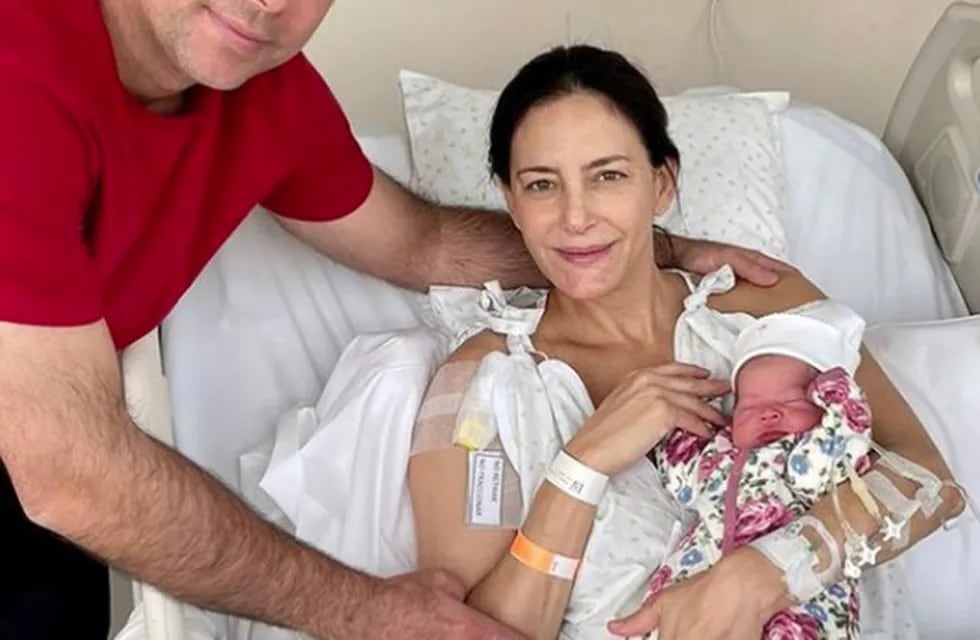 Luciana Aymar se convirtió en mamá por segunda vez