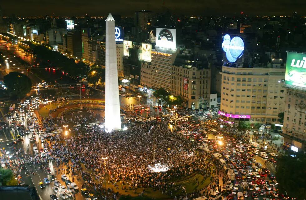 Cualquiera que gane la Copa Libertadores festejará en el Obelisco