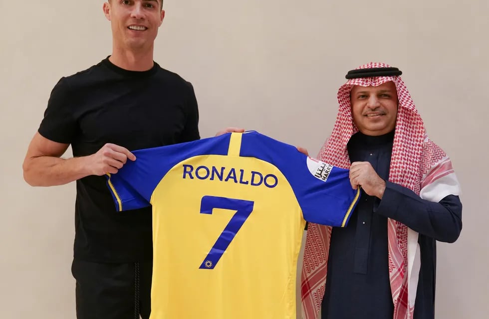 Cristiano Ronaldo y su nuevo equipo tras Qatar 2022. (Club Al Nassr FC).