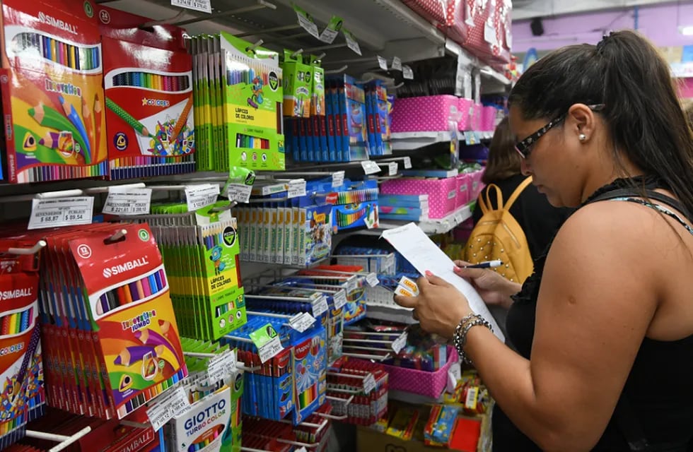 Precios Justos en Canasta Escolar: 300 productos de librería y papelería con precios fijos hasta el 31 de marzo/ Foto: José Gutiérrez / Los Andes