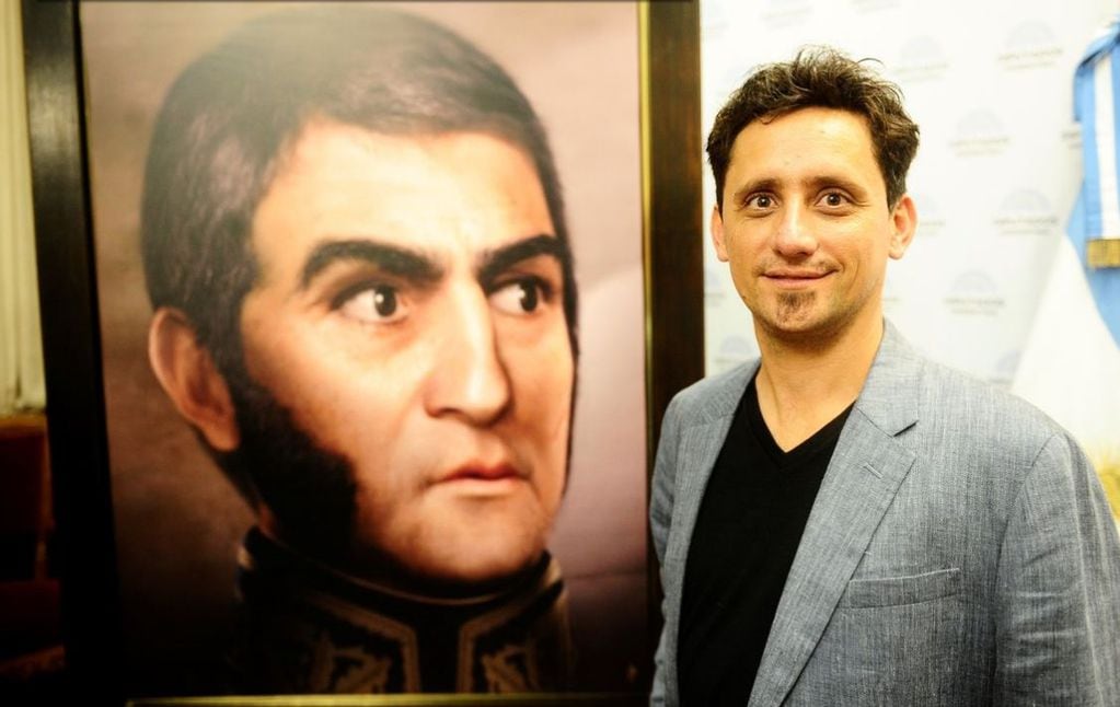 Ramiro Ghigliazza reconstruyó digitalmente el rostro del Padre de la Patria. 