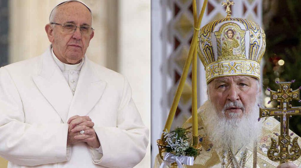 El Papa Francisco y el Patriarca Kirill. / Archivo: AP