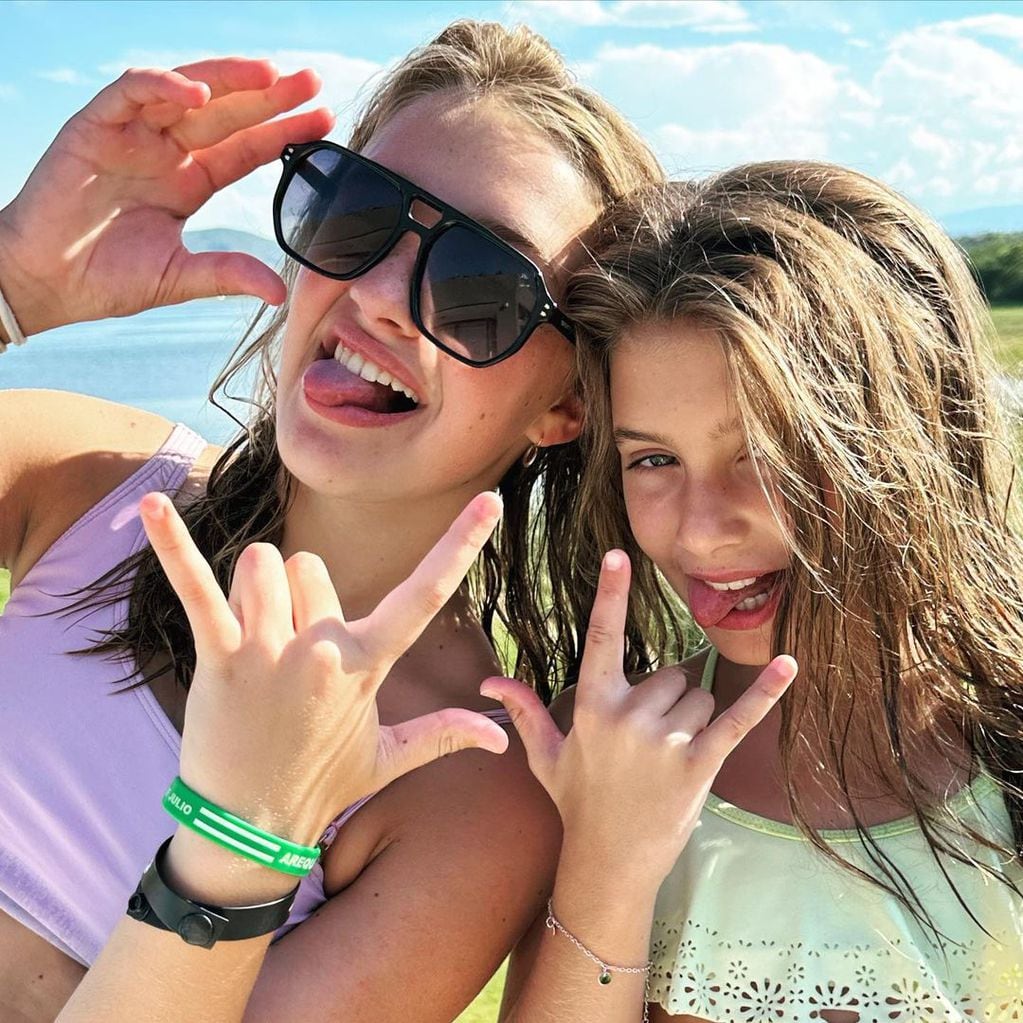 Antonia y Regina, las hijas de Soledad Pastorutti (Instagram @sole_pastorutti)