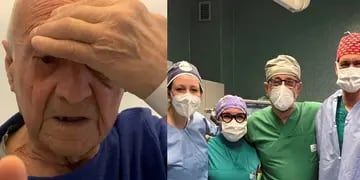 recuperó la visión tras una operación de autotransplante que se realizó por primera vez en el mundo