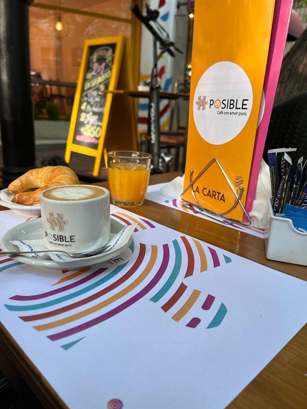 Café Posible, el proyecto gastronómico que emplea a personas con discapacidad.