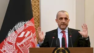 Vicepresidente afgano, Amrullah Saleh.
