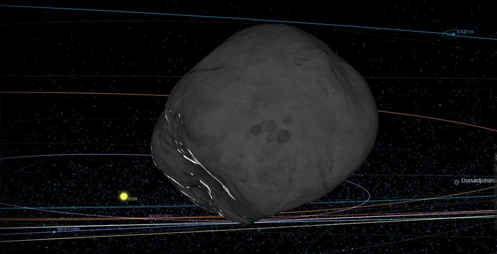 Seguimiento del Asteroide. Foto: NASA
