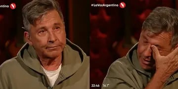 El llanto de Ricardo Montaner al escuchar cantar a Steffania su canción "Será" en La Voz Argentina