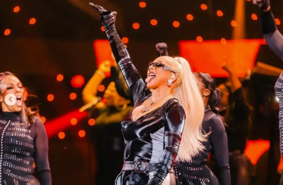 Christina Aguilera cantó en español en Viña del Mar 2023