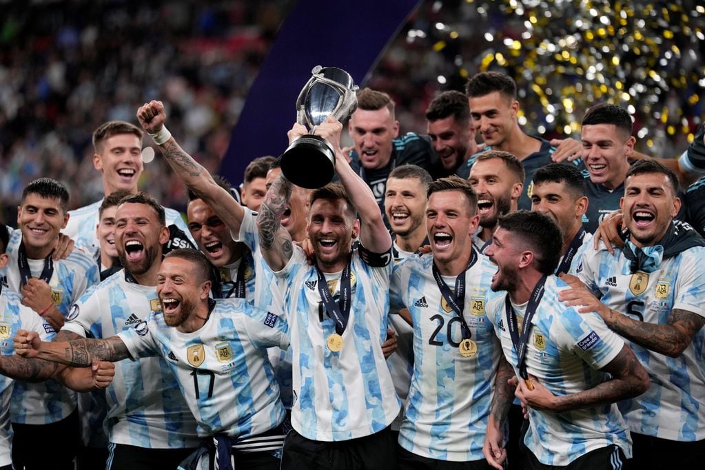 Todo alegría en la Selección Argentina, que cada vez está mejor. 