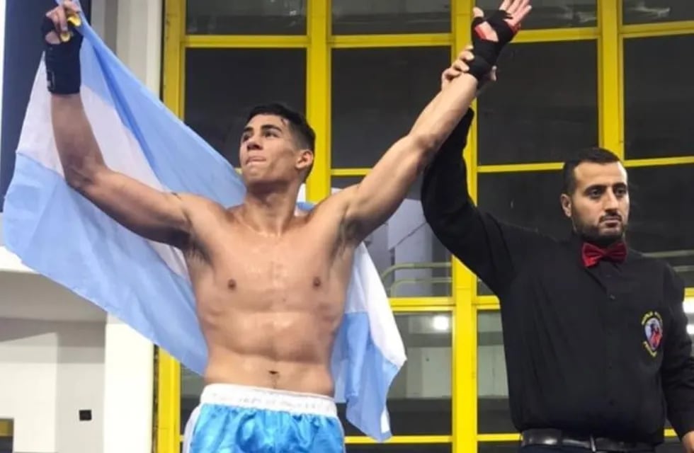 Es el único mendocino que integró el seleccionado argentino y se coronó campeón mundial de full contact. Hoy va por el título de kickboxing.