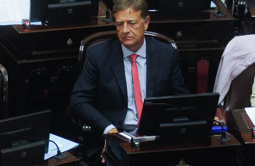 Rodolfo Suárez en el Senado anticipó que votará a favor del DNU de Milei. Foto: Federico Lopez Claro