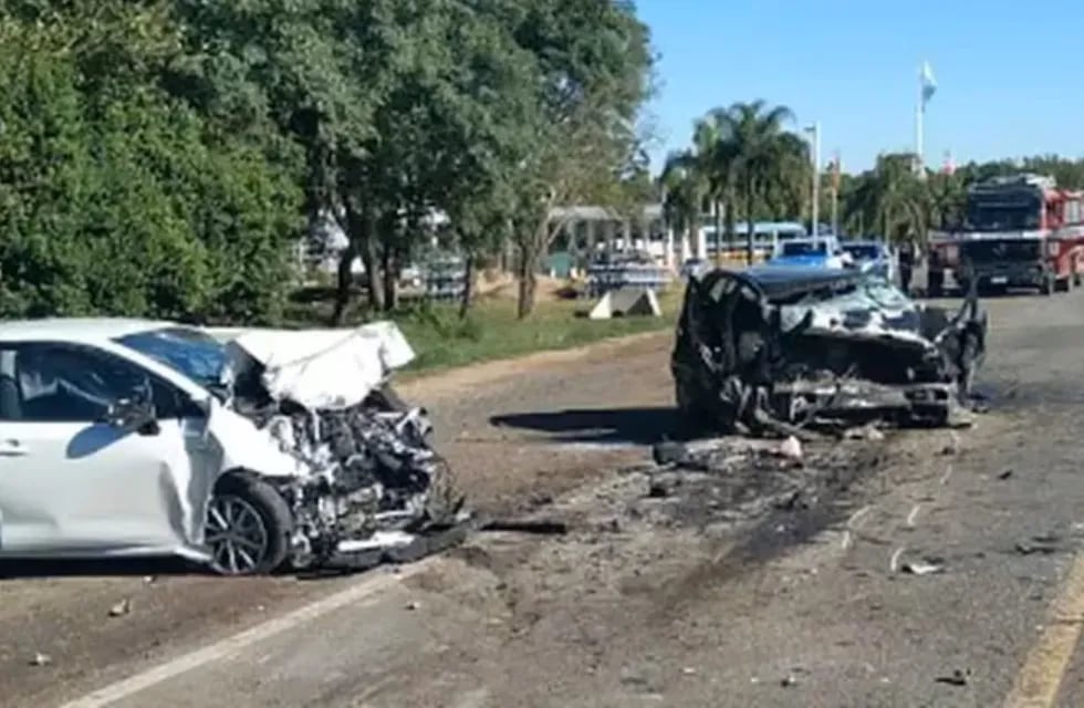Tres jóvenes fallecieron en un choque frontal después de un recital y la foto antes del accidente estremece. Foto: Policía de Entre Ríos.