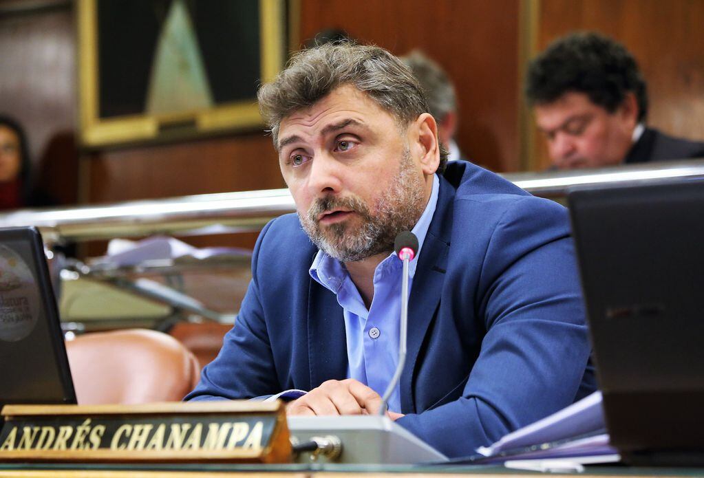 Andrés Chanampa uno de los diputados que fue clave para la ley de Ficha Limpia.