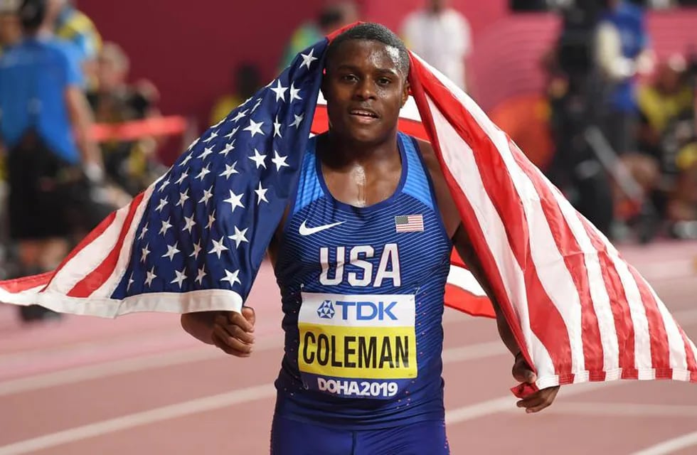 Coleman, en problemas. Por saltarse un control antidoping podría quedarse sin Juegos Olímpicos.