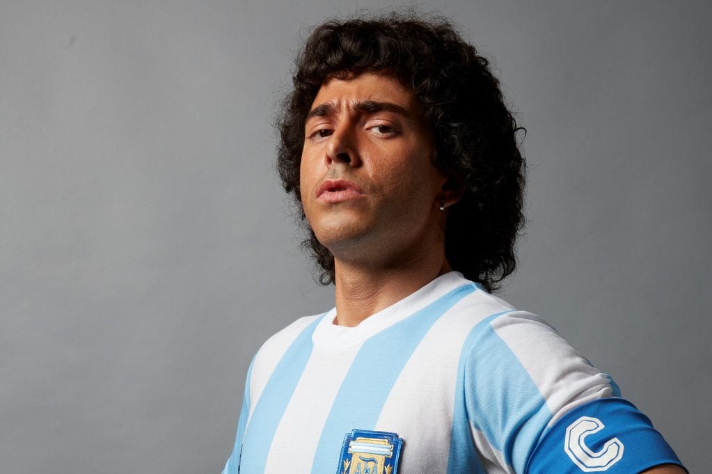 Nazareno Casero interpretó a Diego Maradona en su juventud.