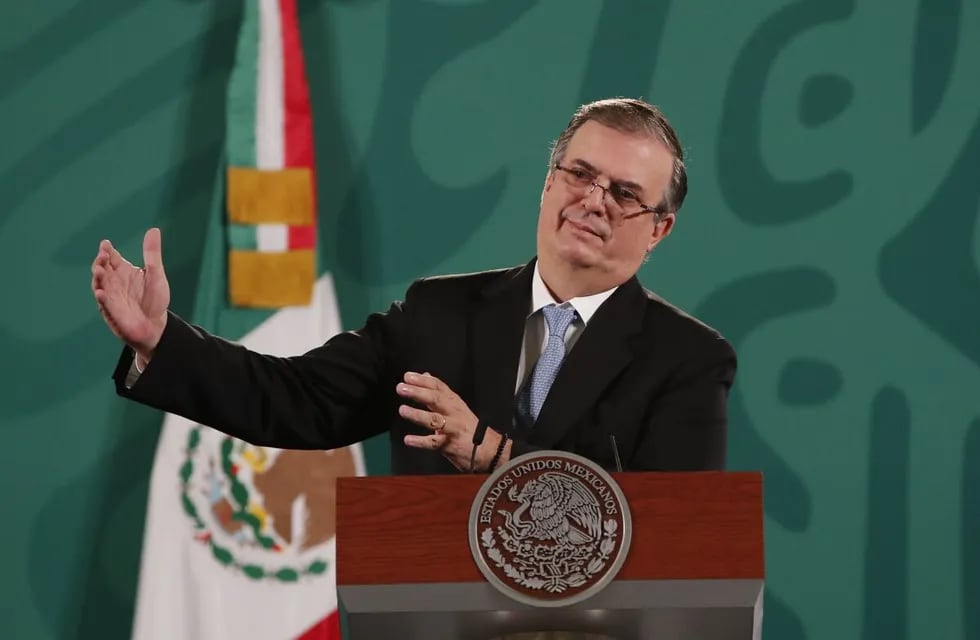El secretario de Relaciones Exteriores de México, Marcelo Ebrard.