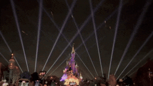 Celebración de Año Nuevo En Disneyland París