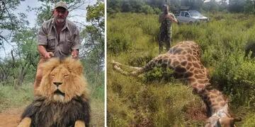 Encontraron muerto a Riaan Naude, famoso cazador responsable de la muerte de decenas de animales salvajes