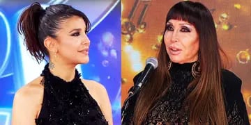 Moria Casán y Andrea Rincón volvieron a hablarse en la pista del Cantando 2020