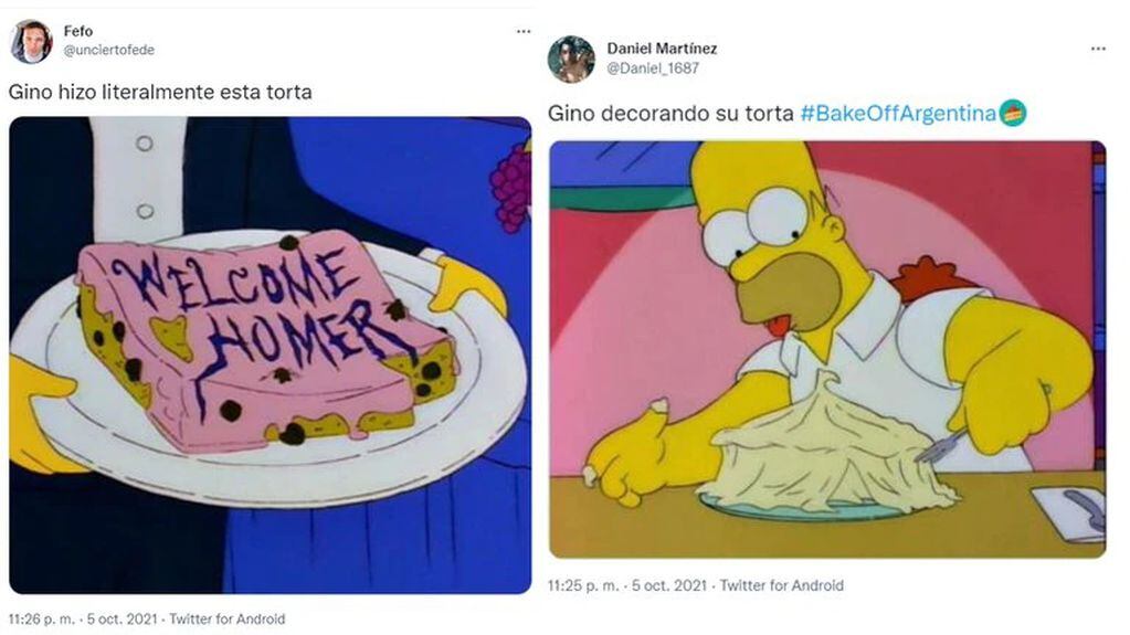 La torta que Gino presentó en Bake Off Argentina y causó los mejores memes en Twitter