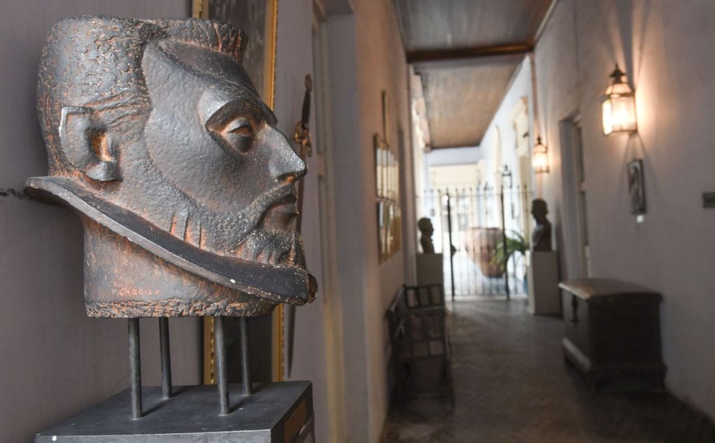 El Museo del Pasado Cuyano se ubica en la casa que perteneció a Emilio Civit ex gobernador de Mendoza y es la casa más antigua de la ciudad desde el terremoto de 1861. Foto: Marcelo Rolland / Los Andes