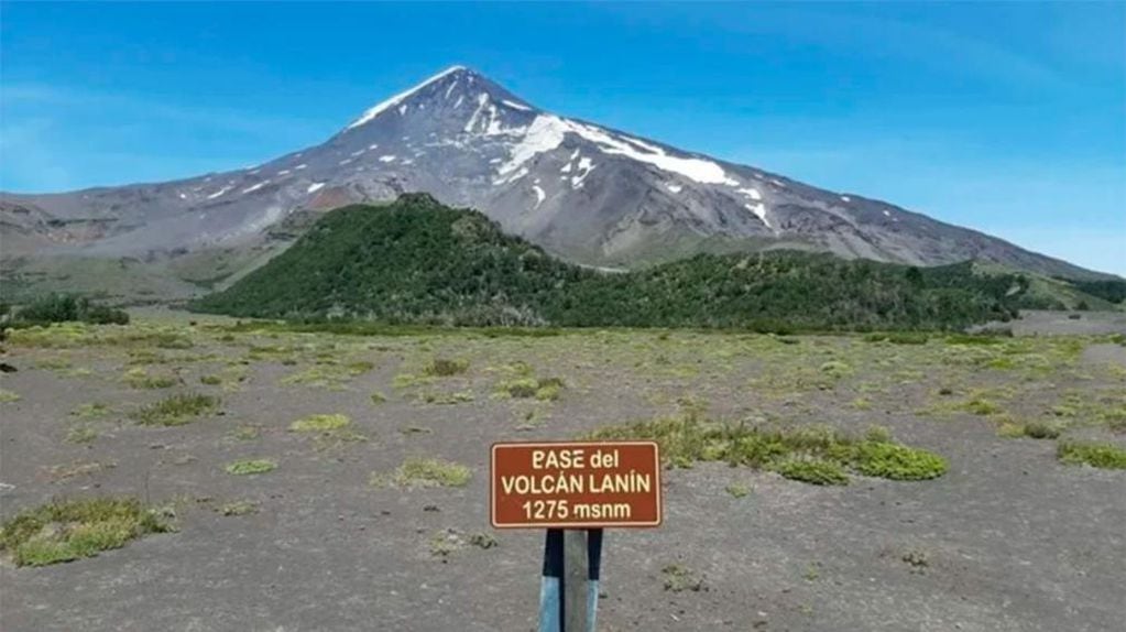 volcán Lanín. Foto: Web