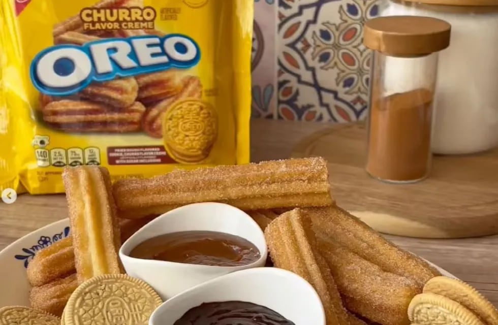 Nuevas Oreo churro flavor creme.