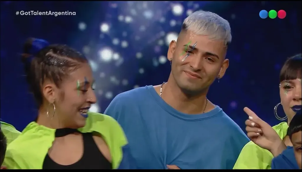 La flamante jurado de Got Talent Argentina se emocionó al ver a uno de sus bailarines.