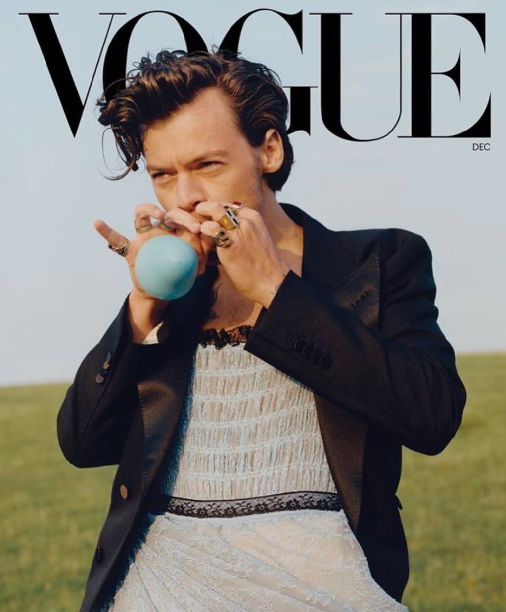La próxima portada de Vogue, con Styles como protagonista.