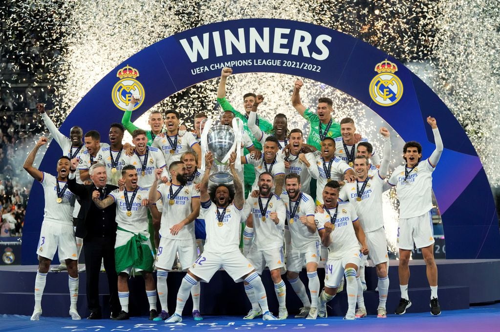 El Real Madrid es el último campeón y el más ganador de la Champions League. (AP)
